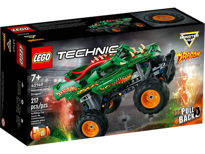 LEGO® Technic Monster Jam Dragon Pull-Back Truck 42149