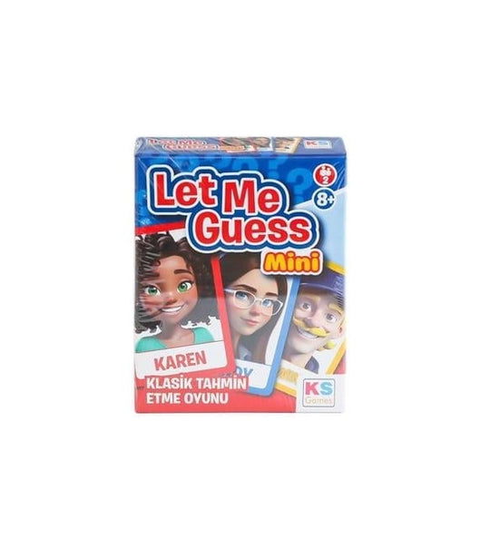Let Me Guess Mini – Classic Guessing Card Game