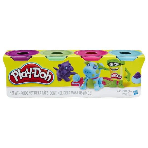 Play-Doh 4-Pack of Colors Modeling Compound