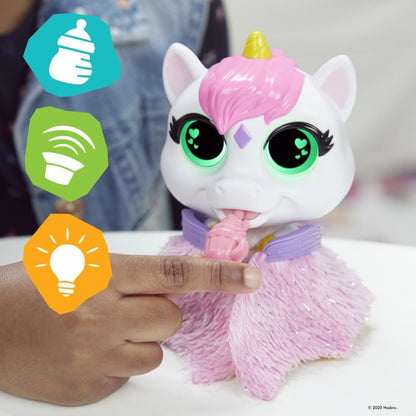 FurReal Airina the Unicorn Interactive Feeding Pet Toy.