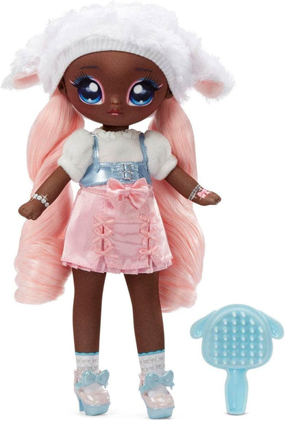 Lila Lamb Na Na Na Surprise Teens 11″ Soft Posable Fashion Doll