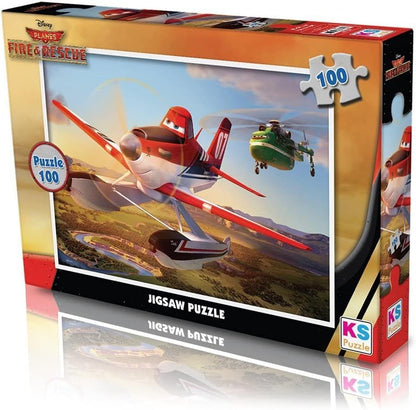 Disney Planes: Fire & Rescue 100-Piece Jigsaw Puzzle