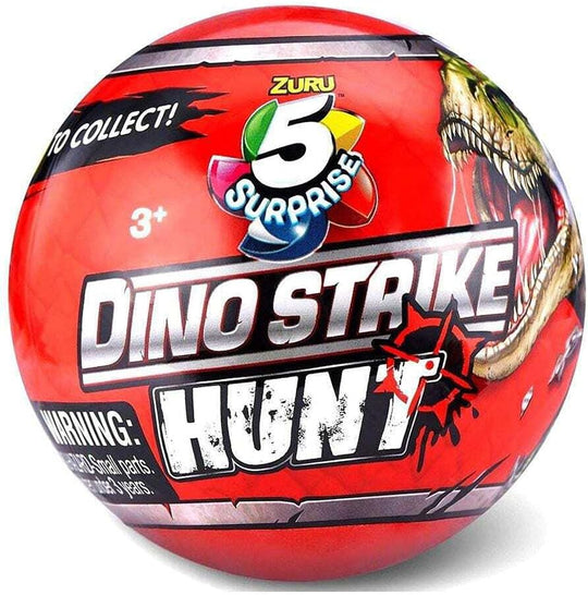 5 Surprise “Dino Strike Hunt” – Mystery Dino & Battle Vehicle Surprise Egg