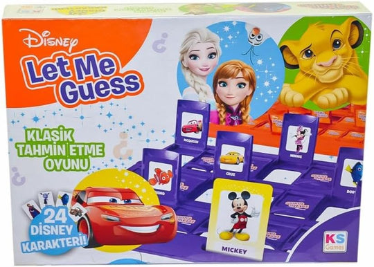 Disney Let Me Guess – Classic 2-Player Guessing Game by KS Games