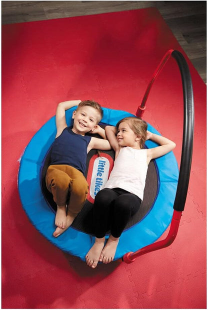 Little Tikes Easy‑Store 3‑Foot Trampoline with Fold‑Away Handlebar