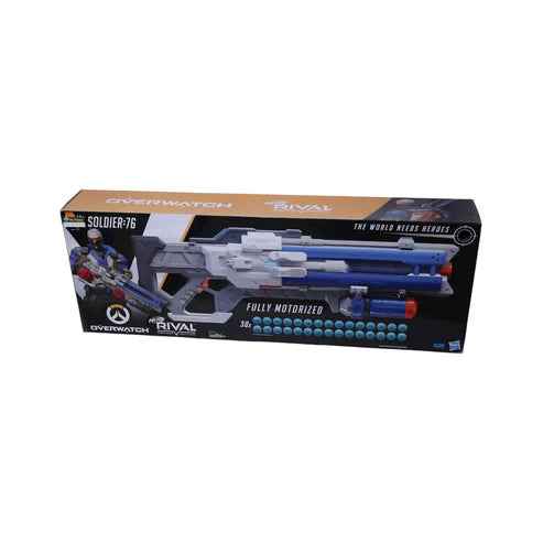 NERF Rival Overwatch Soldier: 76 Fully Motorized Blaster with 30 Rounds