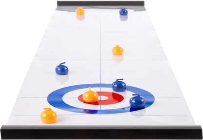 Tabletop Curling Game with Magnetic Board