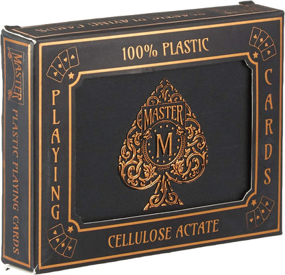 Master 100% Plastic Playing Cards