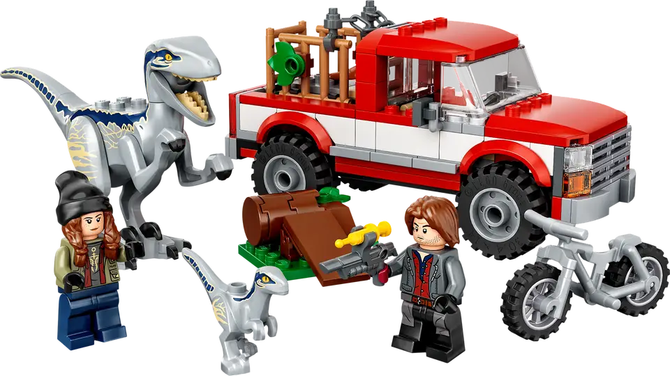 LEGO® Jurassic World Blue & Beta Velociraptor Capture