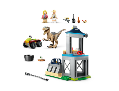 LEGO® Jurassic Park Velociraptor Escape