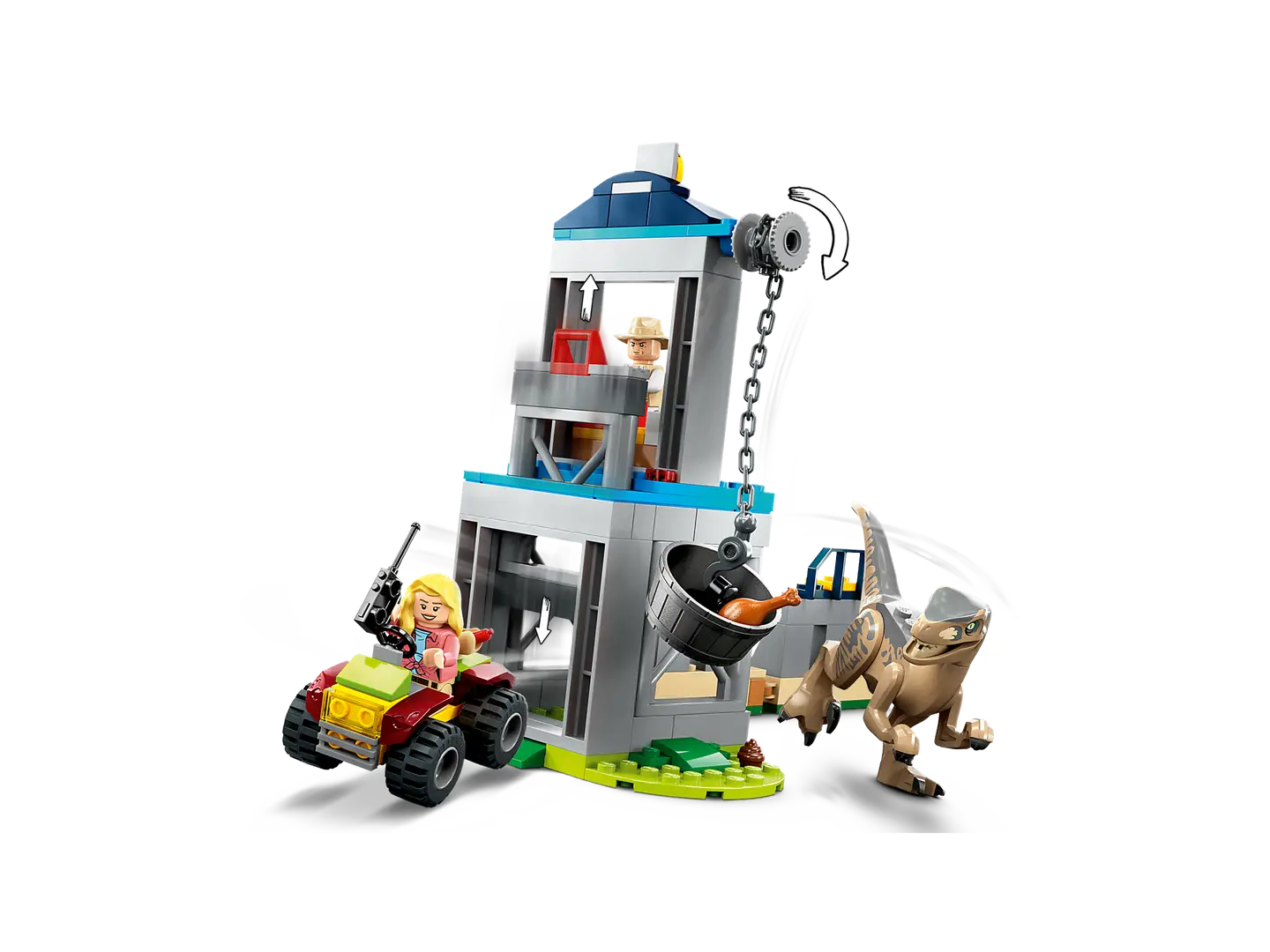 LEGO® Jurassic Park Velociraptor Escape