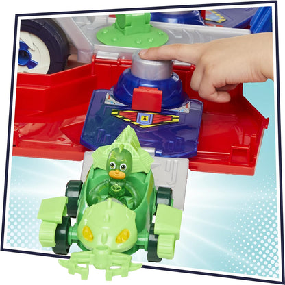 PJ Masks PJ Launching Seeker 2-in-1 Playset with Catboy & Gekko