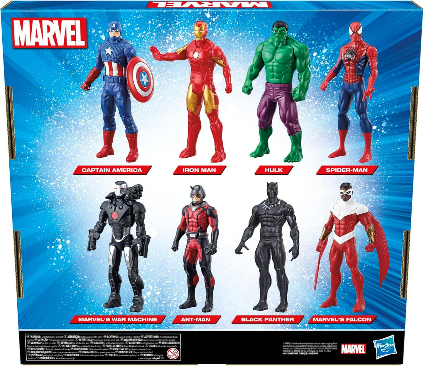 Marvel Avengers Ultimate Protectors 8-Figure Super Hero Set