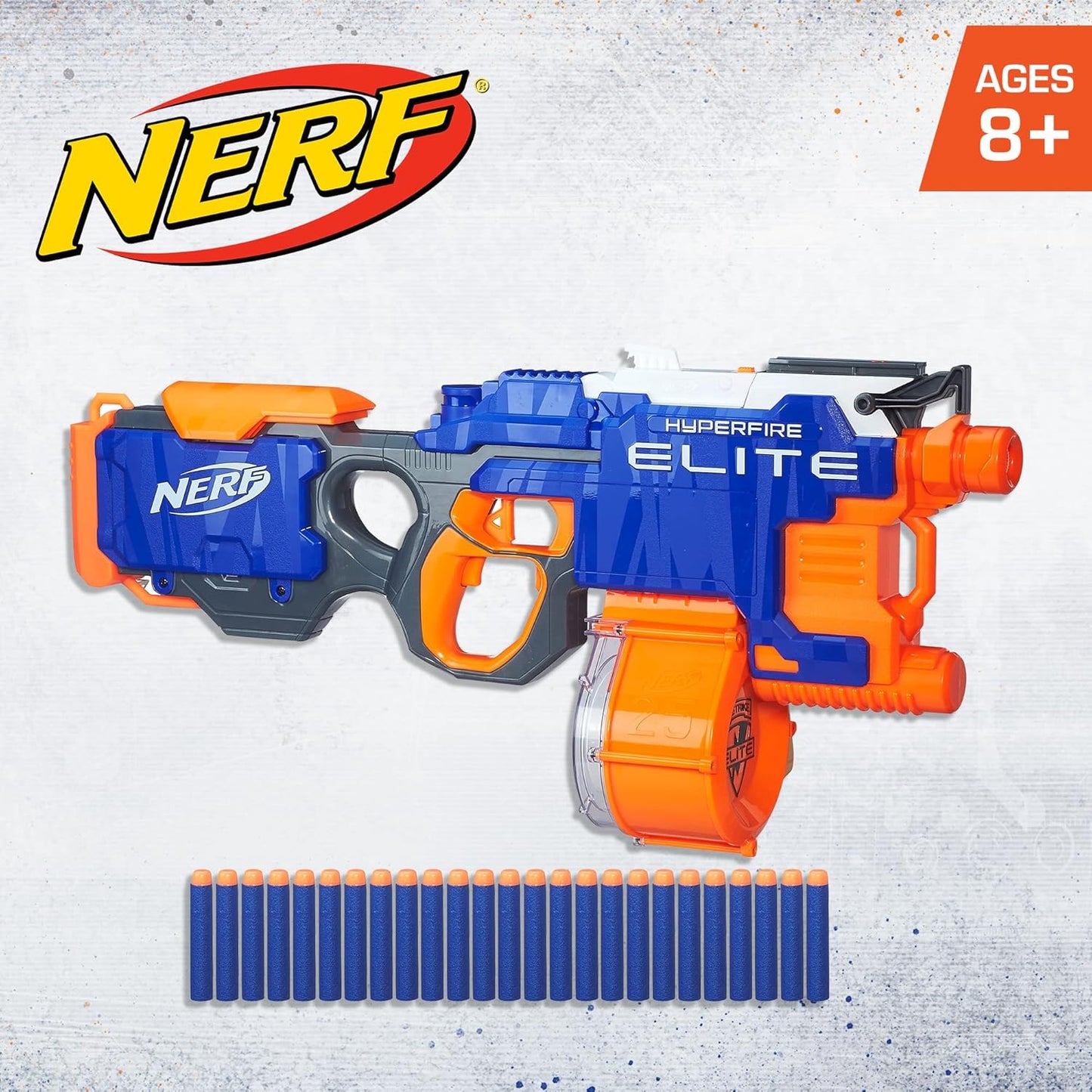 Nerf N-Strike Elite HyperFire Motorized Blaster with 25 Darts