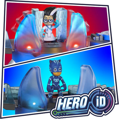 PJ Masks Deluxe Battle HQ Playset with Lights, Sounds & 2 Figures