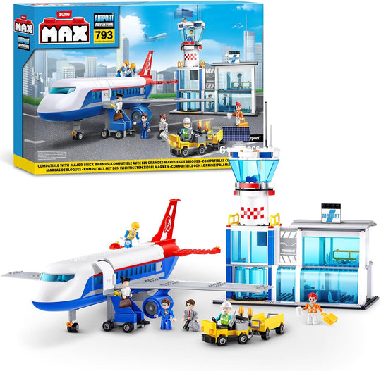 ZURU MAX Airport Playset – 793 Pieces