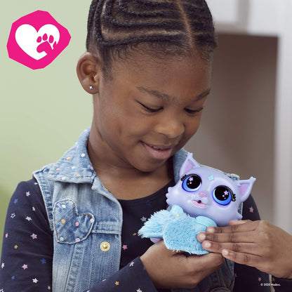 FurReal Flitter The Ki.tten Color-Change Interactive Feeding Toy.