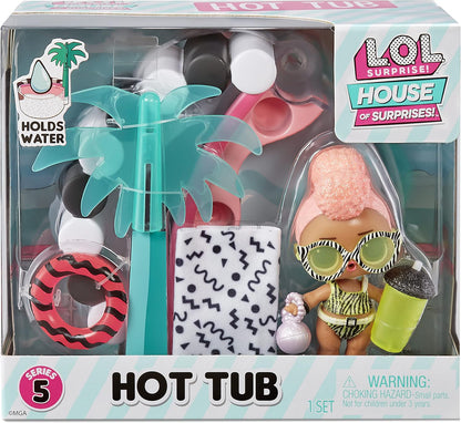 L.O.L. Surprise! Omg House Of Surprises Hot Tub Playset With Yacht B.B.