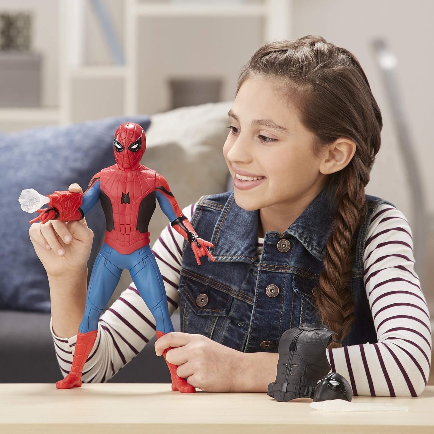 Web Gear Spider-Man 3-in-1 Action Figure With Suits Sounds and Web Blaster
