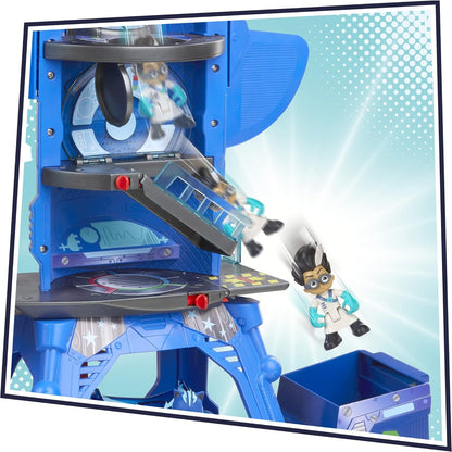 PJ Masks Deluxe Battle HQ Playset with Lights, Sounds & 2 Figures