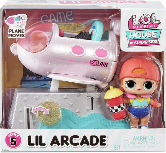 LOL Surprise OMG Lil Arcade Playset with Sk8ter Grrrl Doll