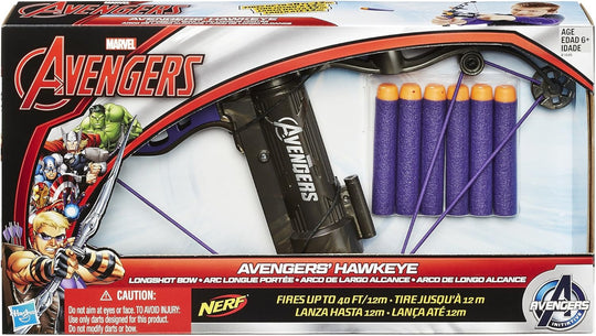 Marvel Avengers Hawkeye Longshot Bow with Darts