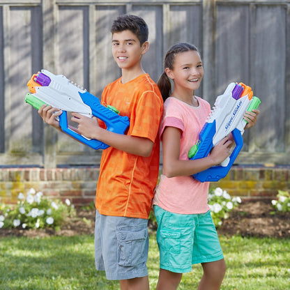 Nerf Super Soaker DartFire Blaster – Fires Darts & Water – 2-in-1 Outdoor Toy for Kids