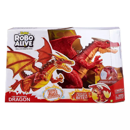 Robo Alive “Fire Breathing Dragon” – Real‑Life Robotic Creature by ZURU