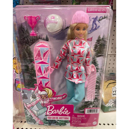 Barbie® Snowboarder Doll with Pink Gear & Accessories