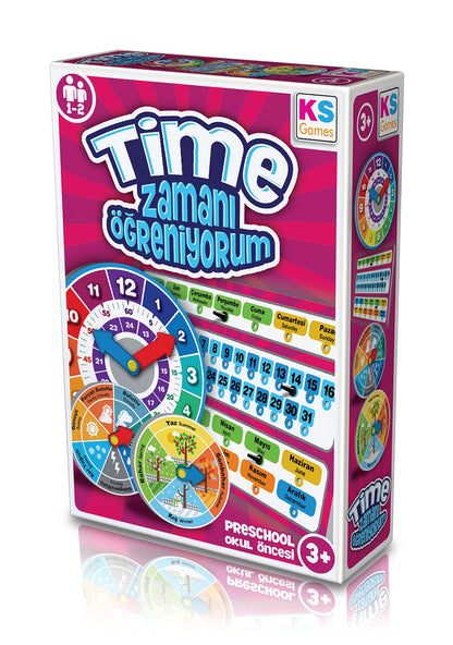 Learning Time Game - Interactive Clock & Calendar Set