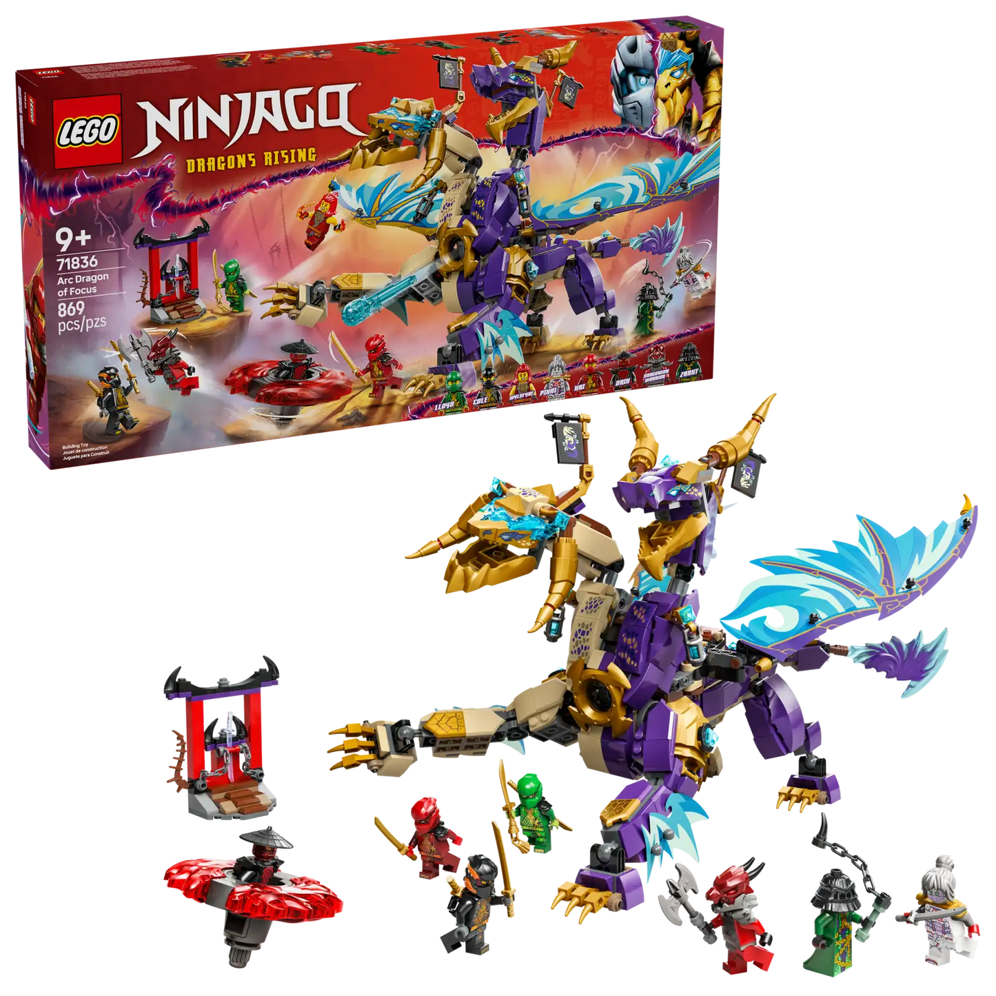 LEGO® NINJAGO® Arc Dragon of Focus