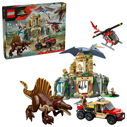 LEGO® Jurassic World Spinosaurus & Quetzalcoatlus Air Mission