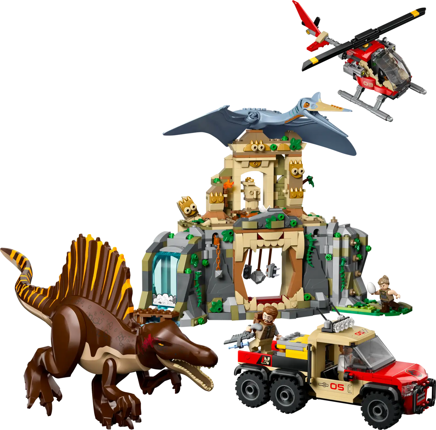 LEGO® Jurassic World Spinosaurus & Quetzalcoatlus Air Mission