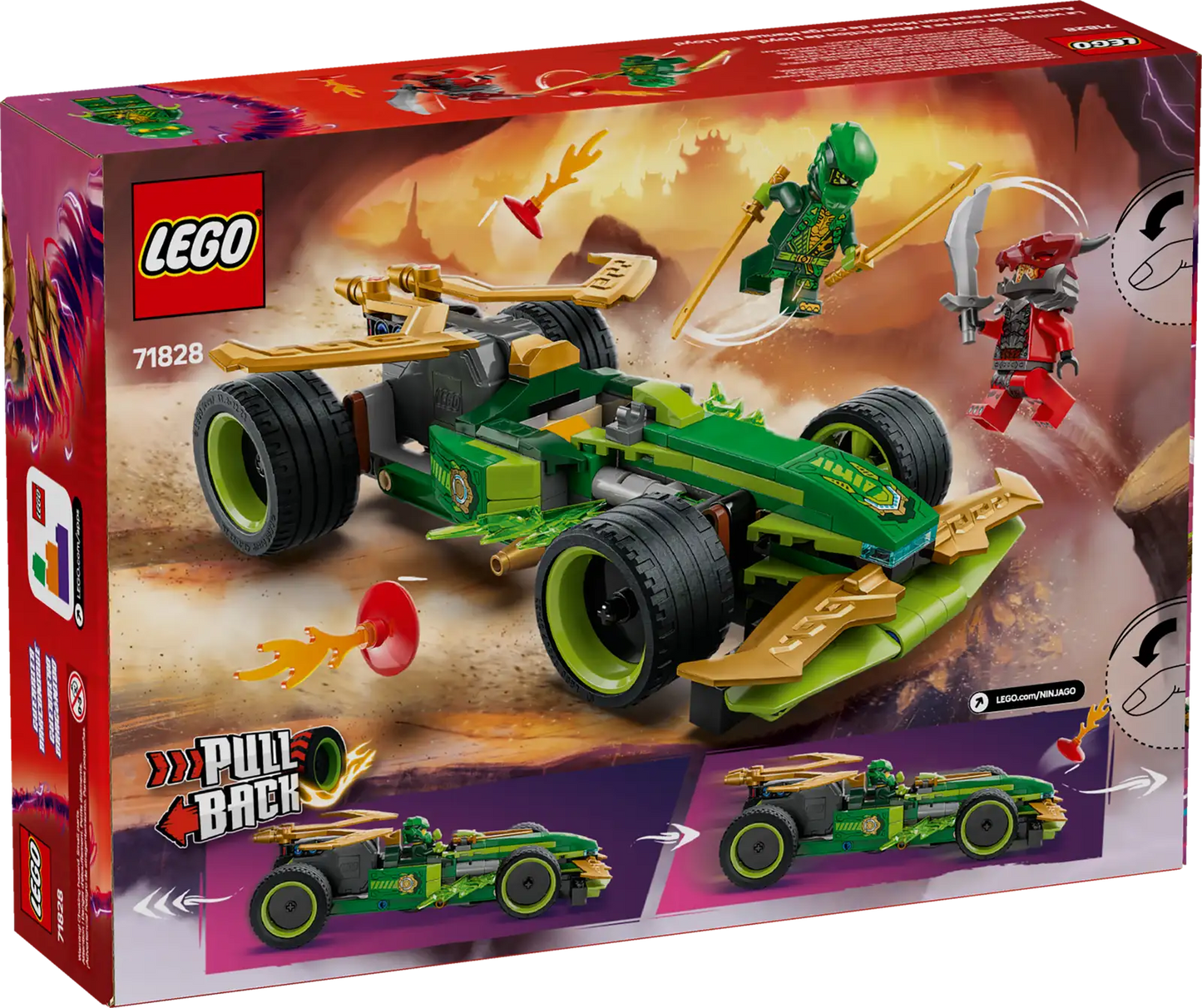 LEGO® NINJAGO® Lloyd’s Pull-Back Race Car