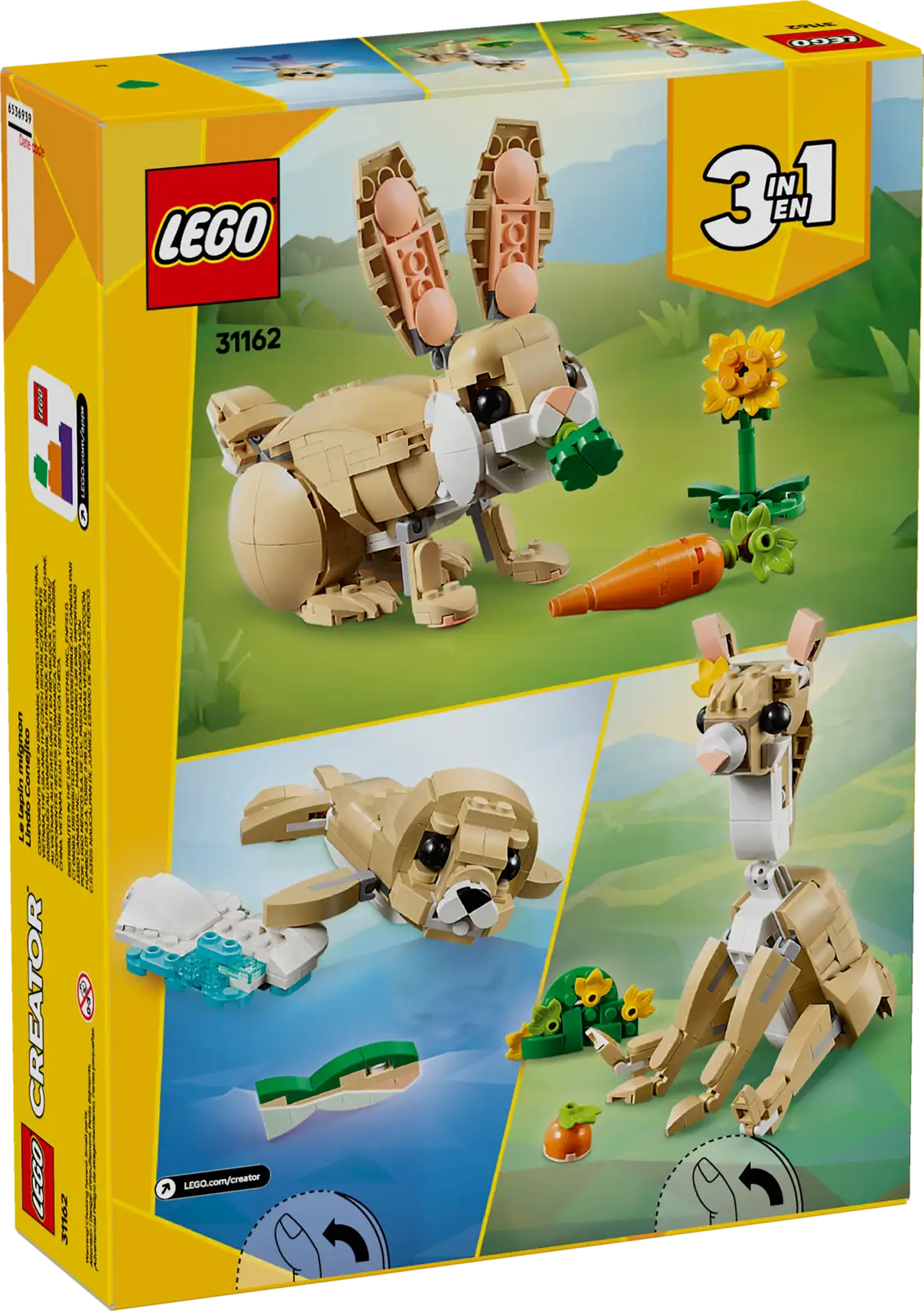 LEGO® Creator 3in1 Cute Bunny