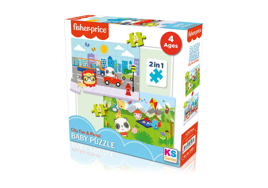 Baby Puzzle City Fun & Picnic 2in1