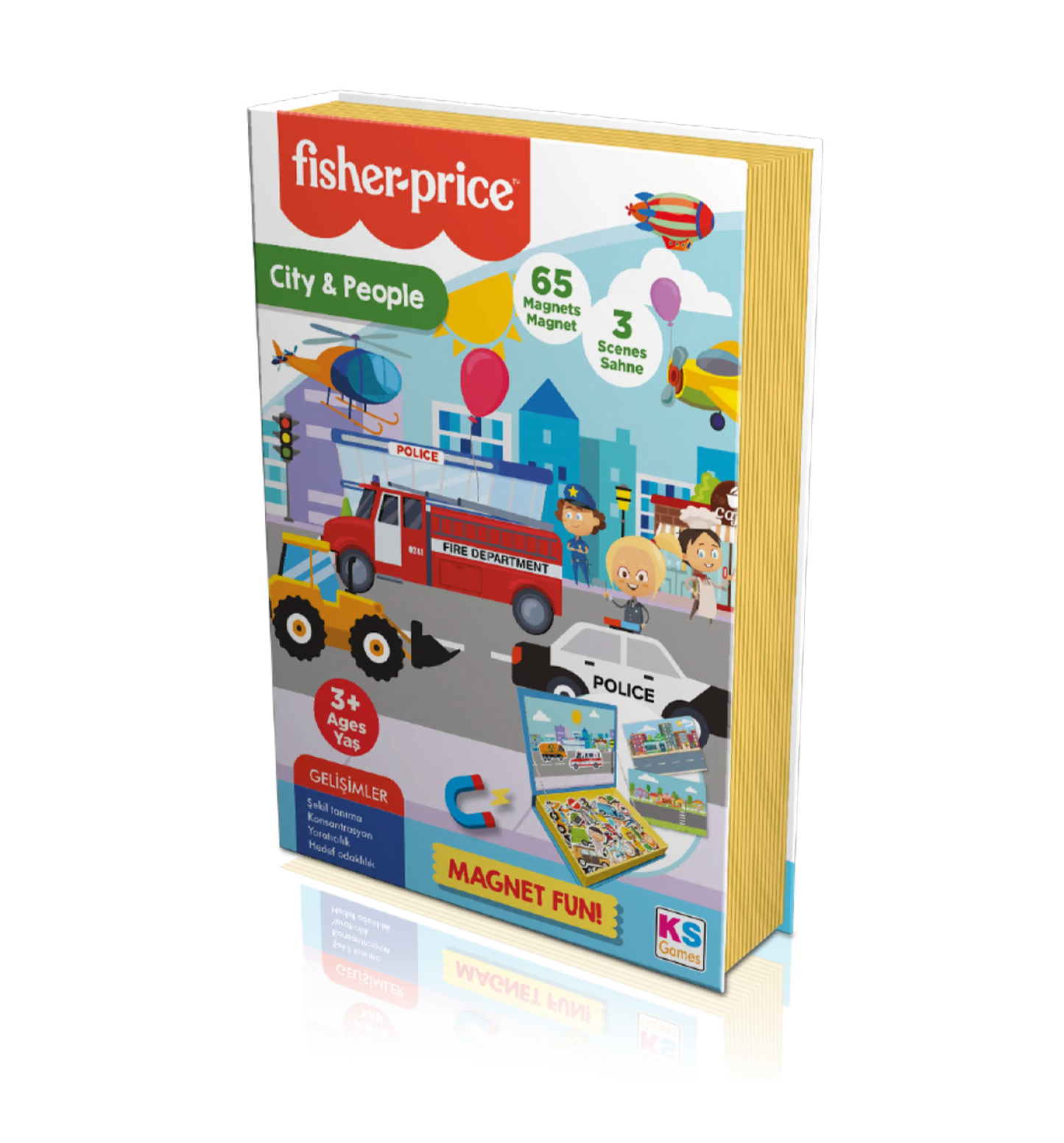 Fisher-Price Baby Puzzle City & People