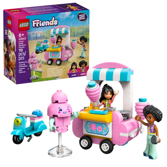 LEGO® Friends Cotton Candy Stand and Scooter