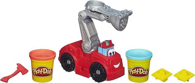 Play-Doh Diggin Rigs Boomer The Fire Truck