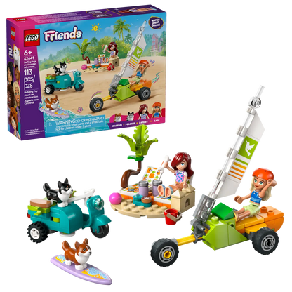 LEGO® Friends Surfing Dogs and Scooter Adventure