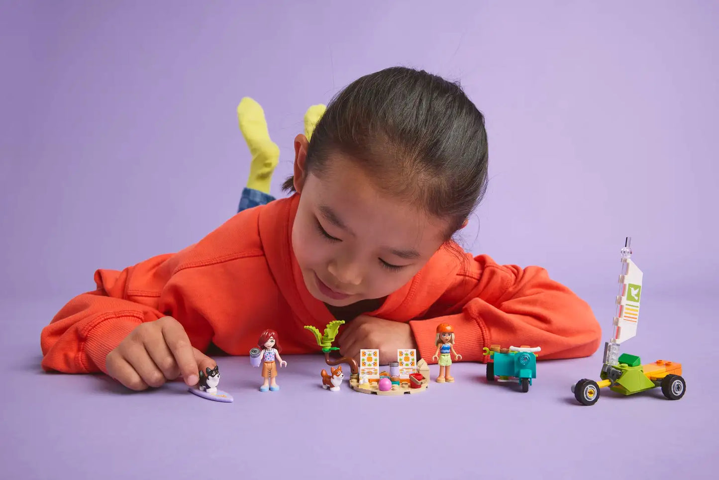 LEGO® Friends Surfing Dogs and Scooter Adventure