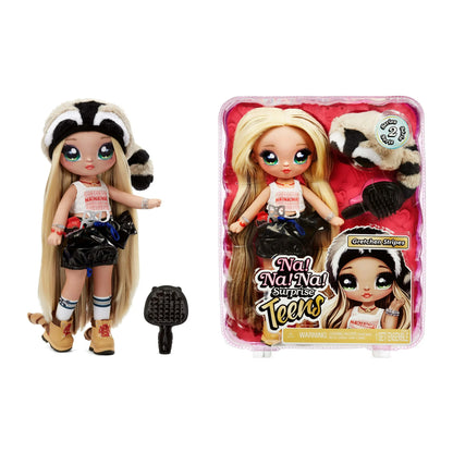 Gretchen Stripes Na Na Na Surprise Teens 11″ Soft Posable Fashion Doll