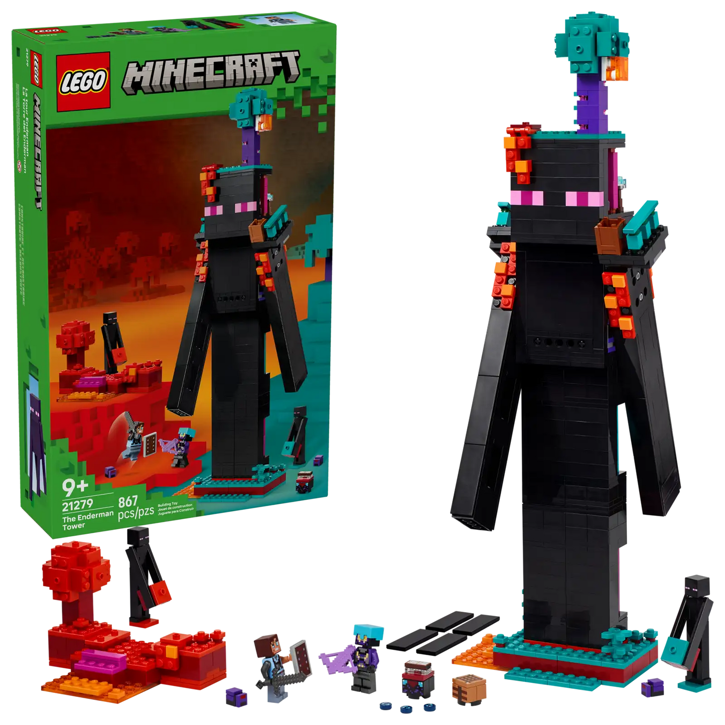 LEGO® Minecraft® The Enderman Tower
