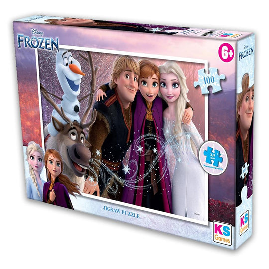 Disney Frozen 100-Piece Jigsaw Puzzle - KS Game