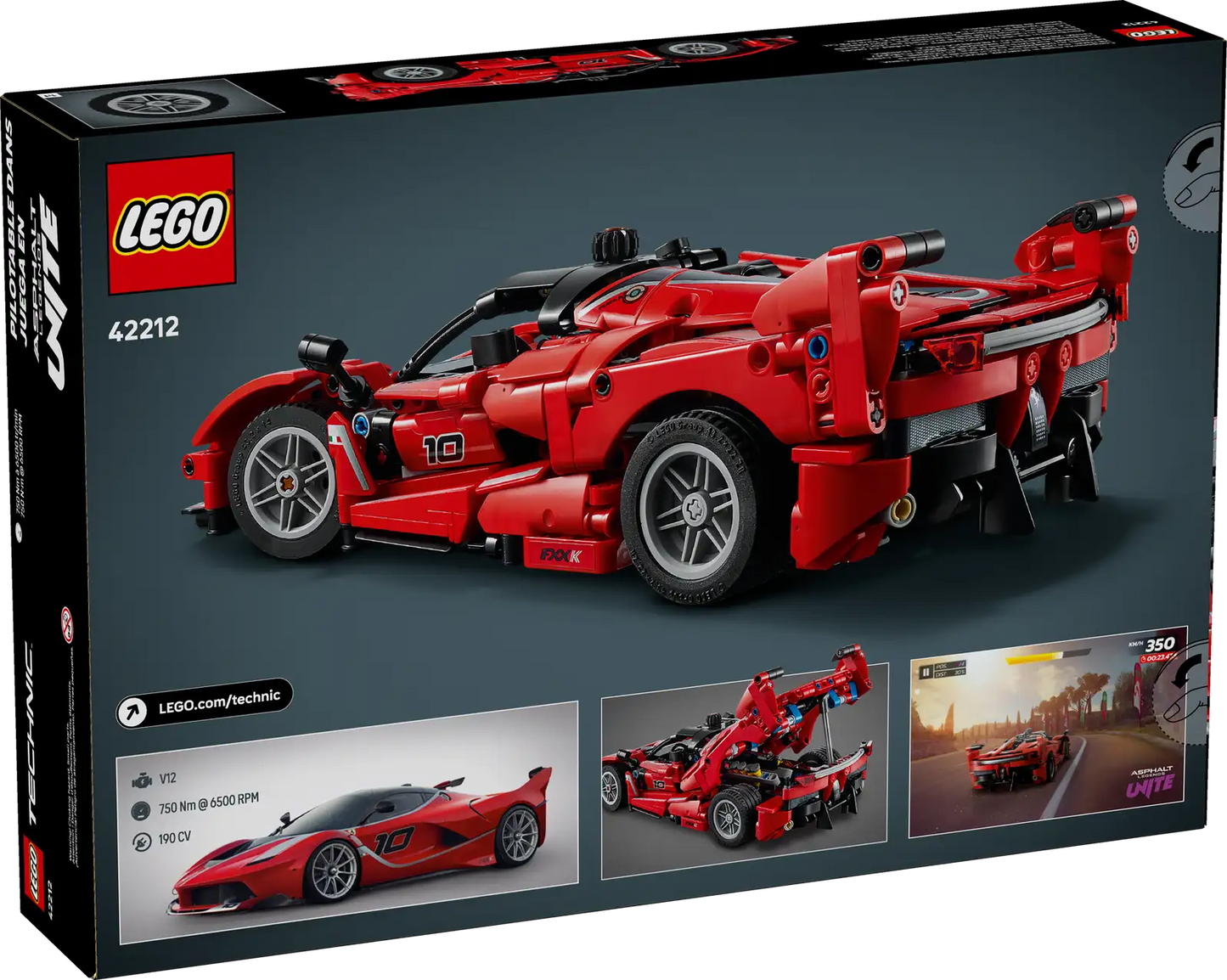 LEGO® Technic™ Ferrari FXX K model car