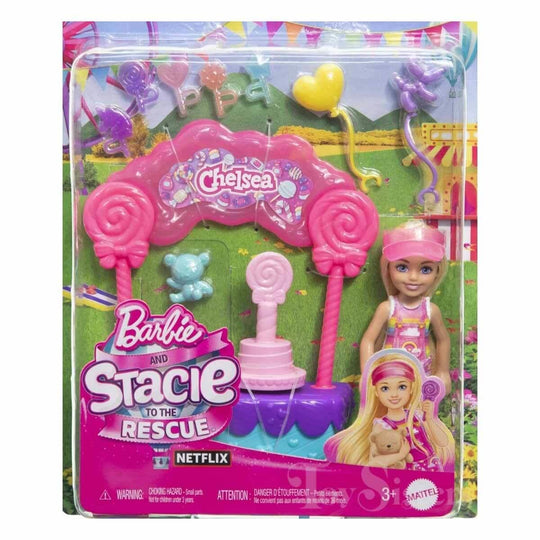 Barbie Chelsea Doll & Lollipop Stand