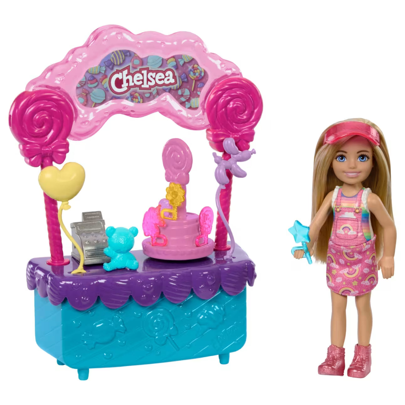 Barbie Chelsea Doll & Lollipop Stand