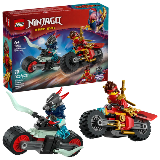LEGO® NINJAGO® Kai’s Motorcycle Speed Race