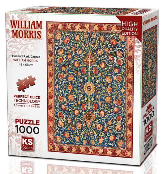 William Morris “Holland Park Carpet” 1000-Piece Jigsaw Puzzle - KS Games