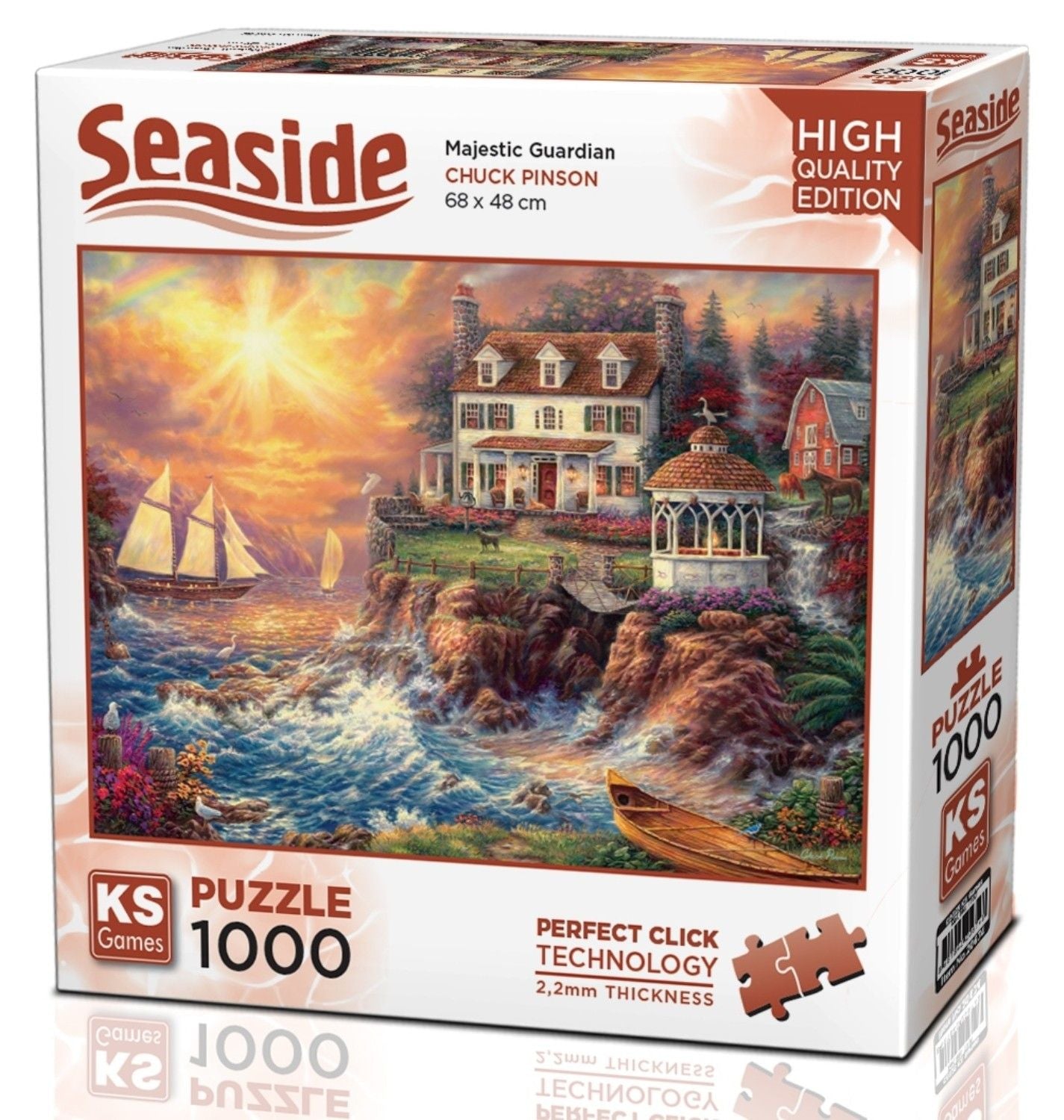 KS Games “Majestic Guardian” 1000-Piece Puzzle by Chuck Pinson